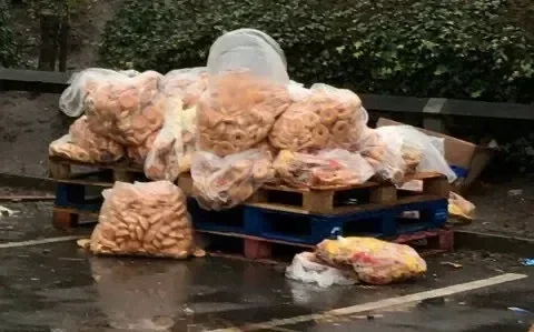 미국의 도넛 폐기량